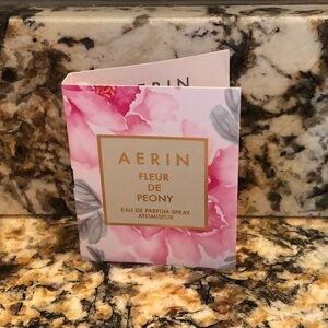Aerin Fleur De Peony Sample Vial Spray Card